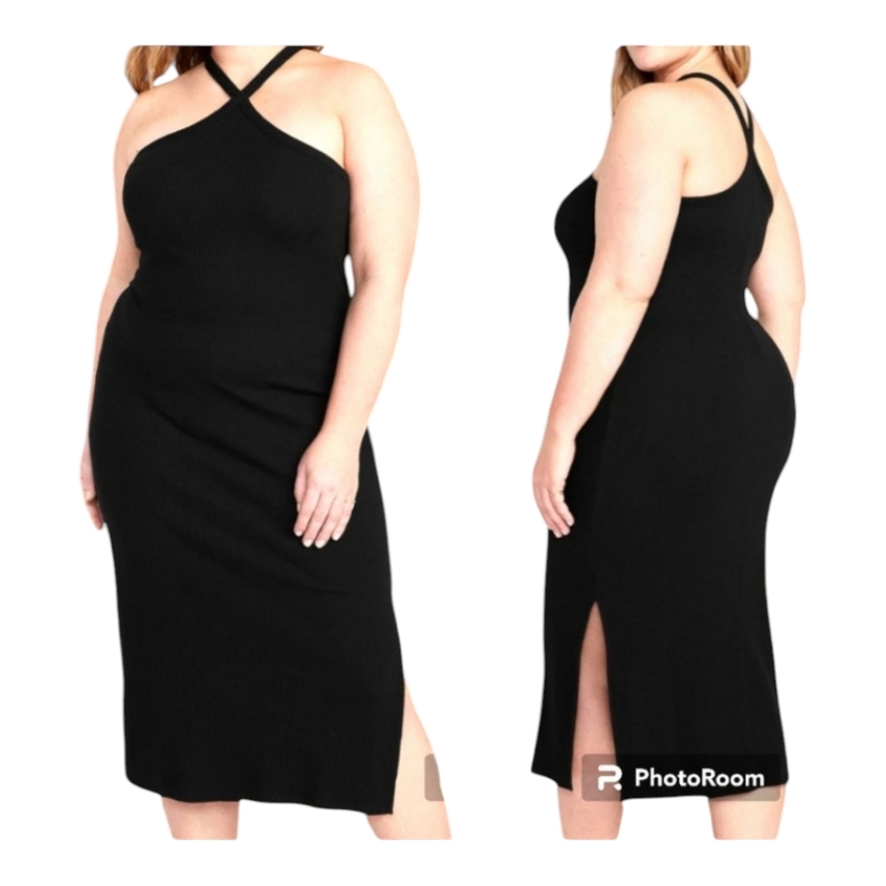Classy Versitile Black Halter Dress